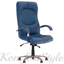 Germes (Гермес)  steel chrome кресло для офиса директора