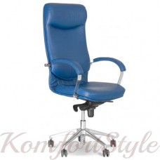 Vega steel MPD AL70 chrome (Вега) офисное кресло руководителя